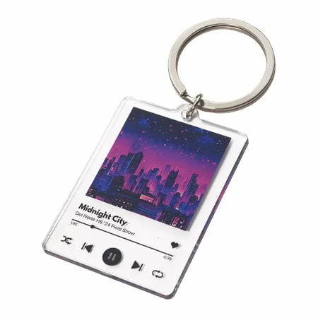Acrylic Keychain Acrylic Keychain - Custom Cups Now