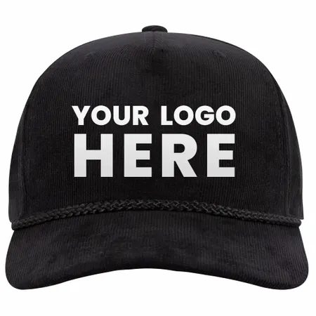 OTTO CAP 31-3 5 Panel Mid Profile Corduroy Baseball Cap - Custom Cups Now