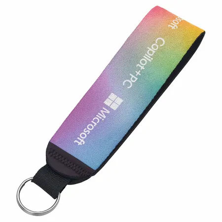 Neoprene Keychain Neoprene Keychain - Custom Cups Now