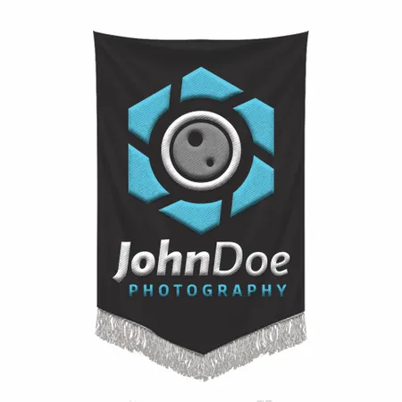 Embroidered Pennant - Custom Cups Now