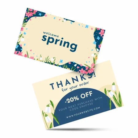 After Sales Card - Custom Cups Now