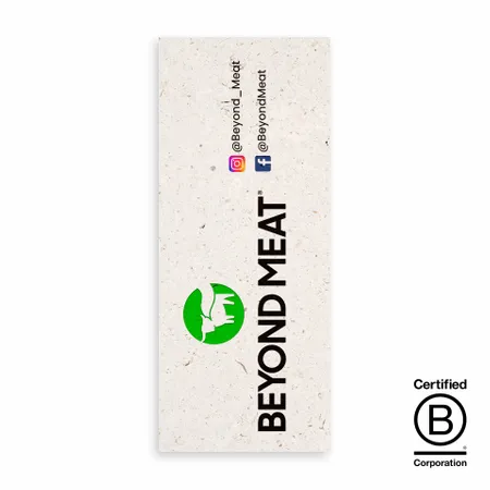 Seed Paper Bookmarks - Custom Cups Now