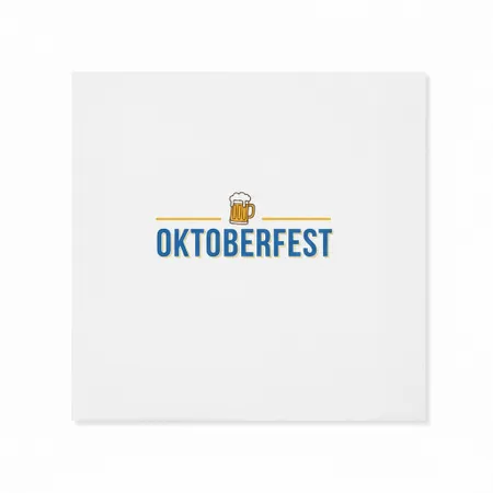 Oktoberfest Napkins - Custom Cups Now