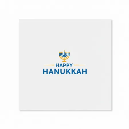 Hanukkah Napkins - Custom Cups Now