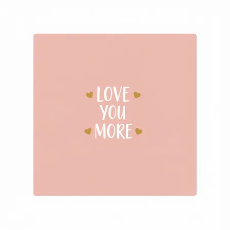 Valentines Napkins - Custom Cups Now