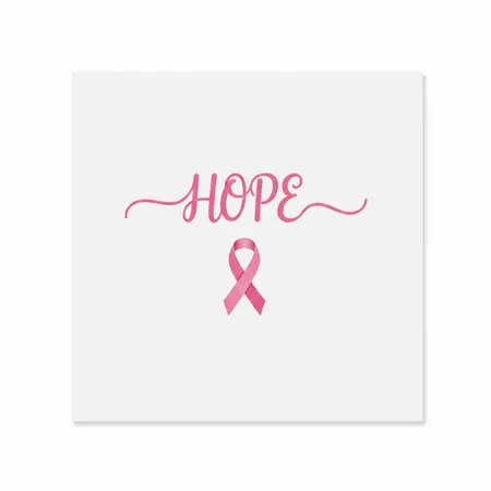 Breast Cancer Awareness Napkins - Custom Cups Now