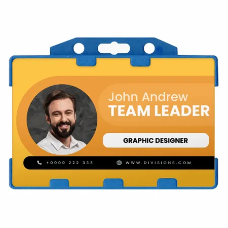 Plastic Insert Badge Holder - Custom Cups Now