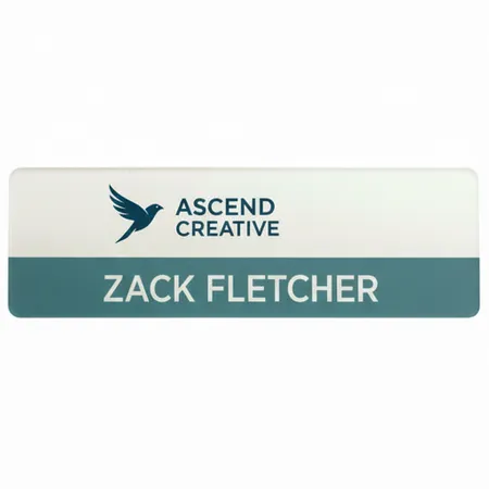 Acrylic Name Badges - Custom Cups Now