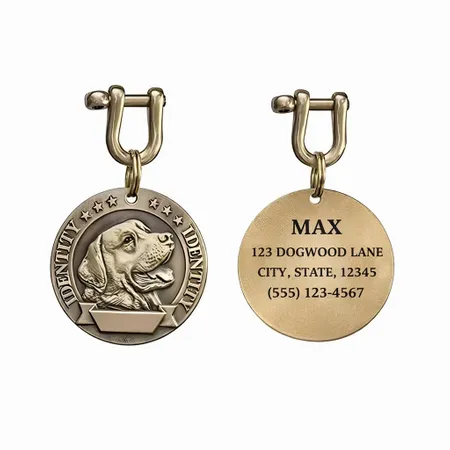 Copper Dog Tags - Custom Cups Now