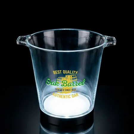 Multi-Color Light-Up Drink Buckets - Custom Cups Now