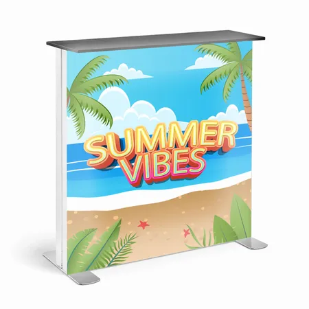 SEG Folding Backlit Counter - Custom Cups Now