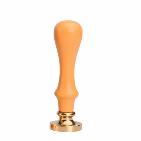Colored Wooden Handle Wax Seal Stamps - Custom Cups Now