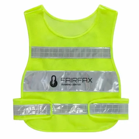 Mesh Reflective Safety Vests - Custom Cups Now