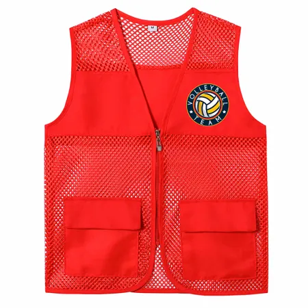 Breathable Mesh Vests with Zippers - Custom Cups Now
