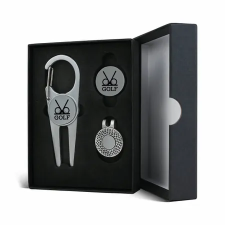 Deluxe Golf Divot Tool Set with Ball Markers - Custom Cups Now