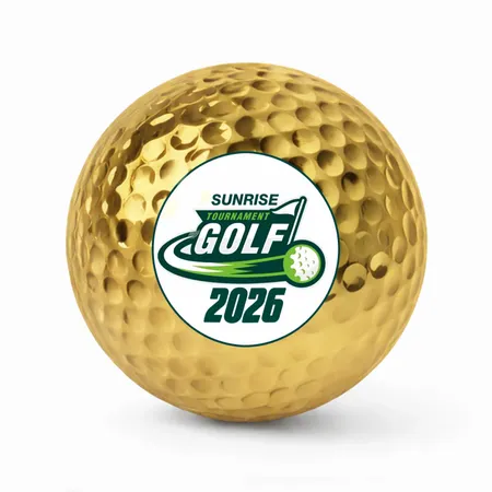Metallic Golf Balls - Custom Cups Now