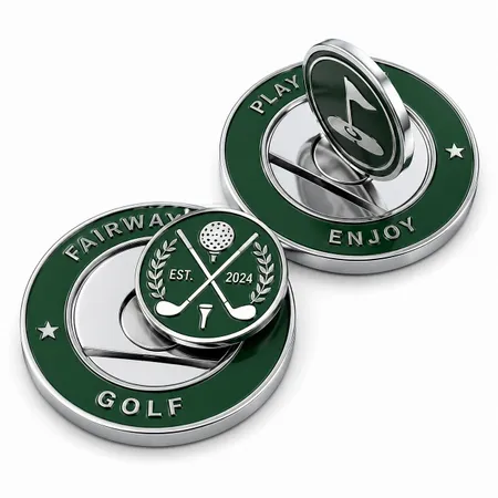 Magnetic Golf Ball Markers - Custom Cups Now