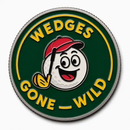 Hard Enamel Golf Ball Markers - Custom Cups Now