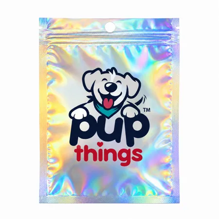 Holographic Sealed Bags - Custom Cups Now