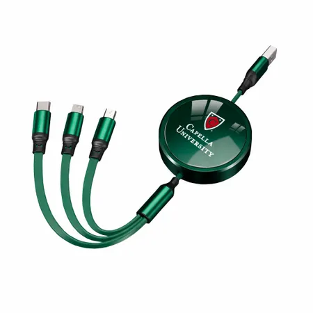 Soft Silicone 3-in-1 Charging Cables - Custom Cups Now
