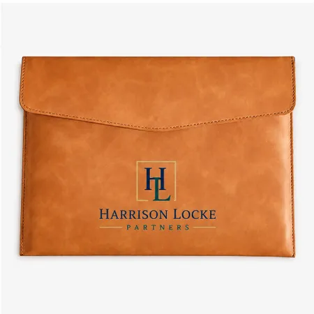 Sealed Leather Document Holders - Custom Cups Now