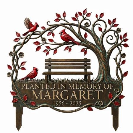 Garden Memorial Stakes - Custom Cups Now