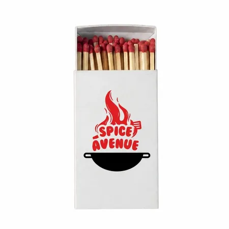 Foil-Stamped Matchboxes - Custom Cups Now