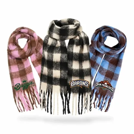 Sleek Polyester Scarves - Custom Cups Now