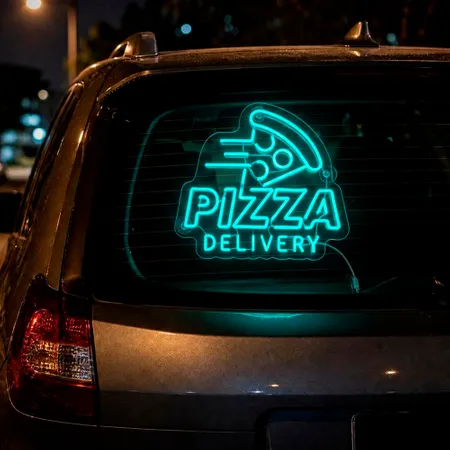 Illuminated Vehicle Signs - Custom Cups Now