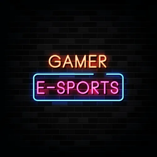 Gamer E-Sport Neon Sign - Custom Cups Now