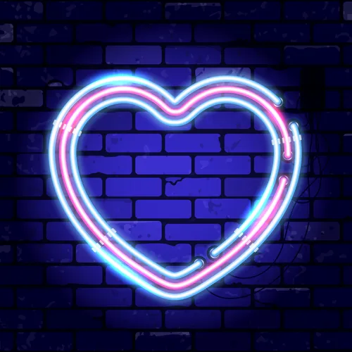 Heart Neon Sign - Custom Cups Now