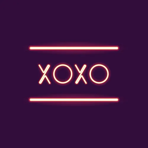 Xoxo Neon Sign - Custom Cups Now