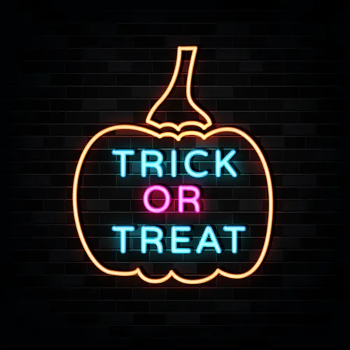 Pumpin Trick or Treat Neon Sign - Custom Cups Now