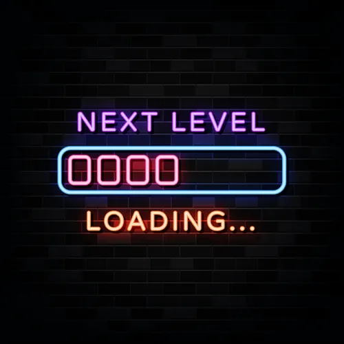 Next Level Neon Sign - Custom Cups Now