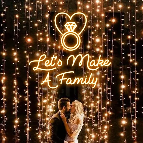 Let's Make A Family Neon Sign - Custom Cups Now