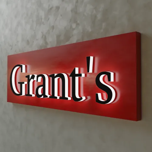 Sidelit Sign - Custom Cups Now