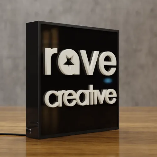 Push-Thru Lightbox - Custom Cups Now