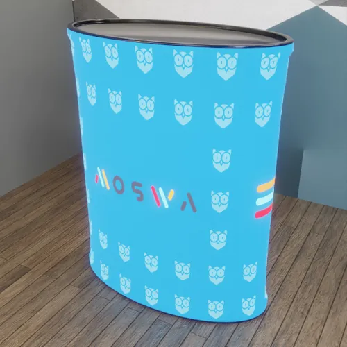 Oval Shaped Counter - Custom Cups Now