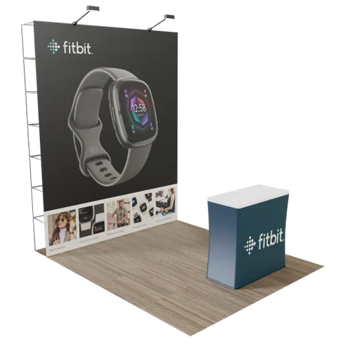 Custom Pop Up Trade Show Display 8' x 8' (ft) - Custom Cups Now