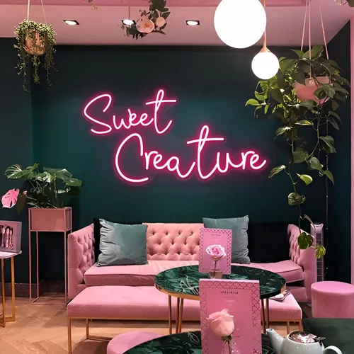 Sweet Creature Neon Sign - Custom Cups Now