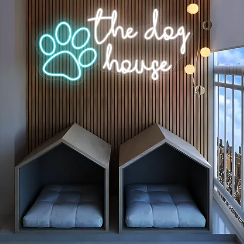 The Dog House Neon Sign - Custom Cups Now