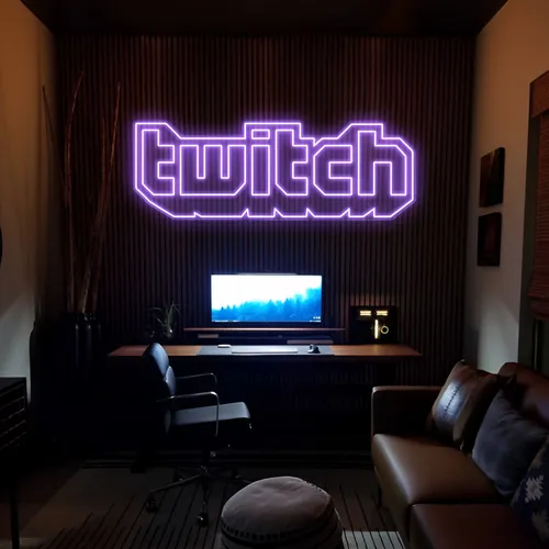 Twitch Neon Signs - Custom Cups Now