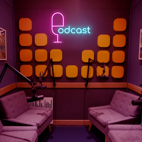 Cool Podcast Neon Sign - Custom Cups Now
