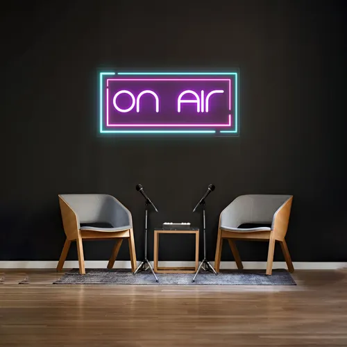 Cool On Air Neon Sign - Custom Cups Now