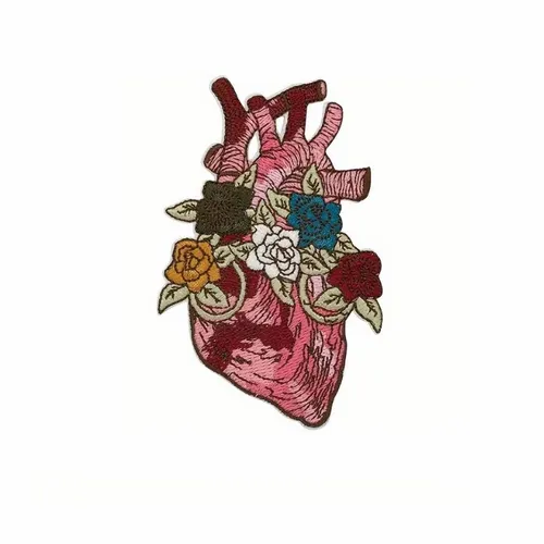 Heart of Flowers Patch - Custom Cups Now