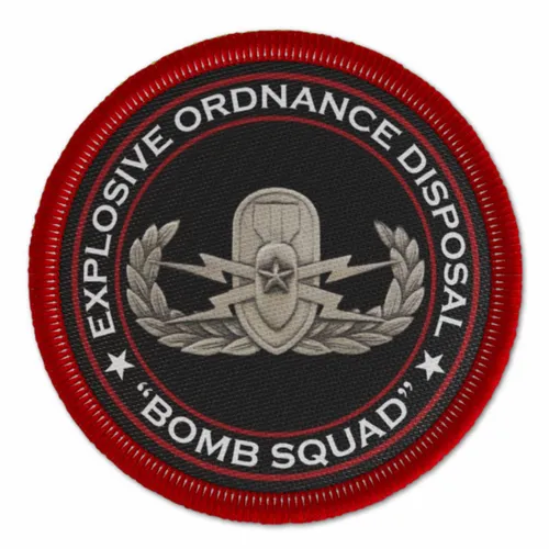 Explosive Ordinance Disposal Military Patch - Custom Cups Now