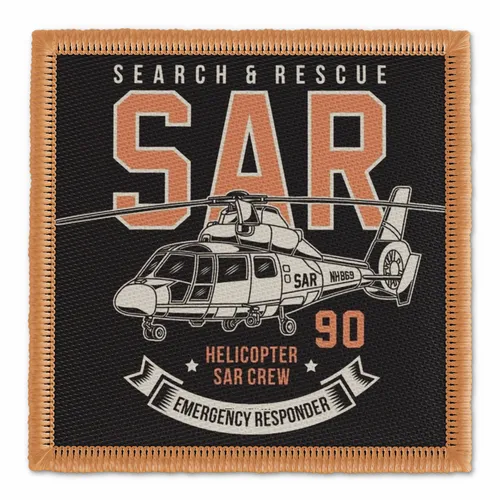 Search and Rescue Military Patch - Custom Cups Now