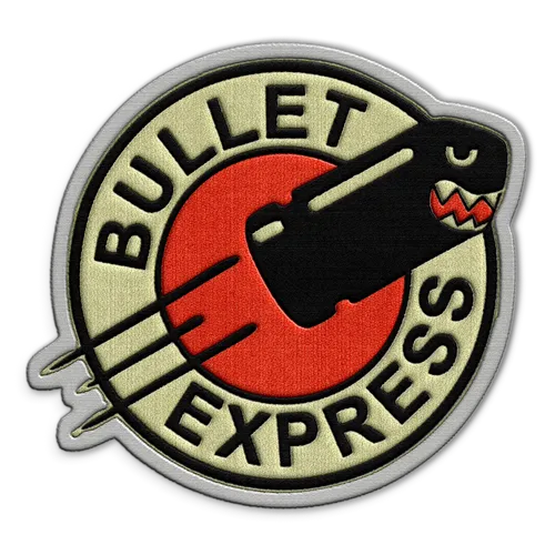 Bullet Express Hat Patch - Custom Cups Now