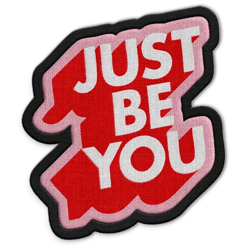 Just Be You Hat Patch - Custom Cups Now