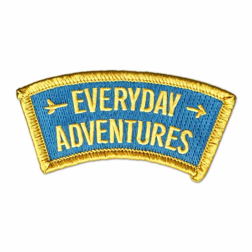 Everyday Adventures Iron On Patch - Custom Cups Now